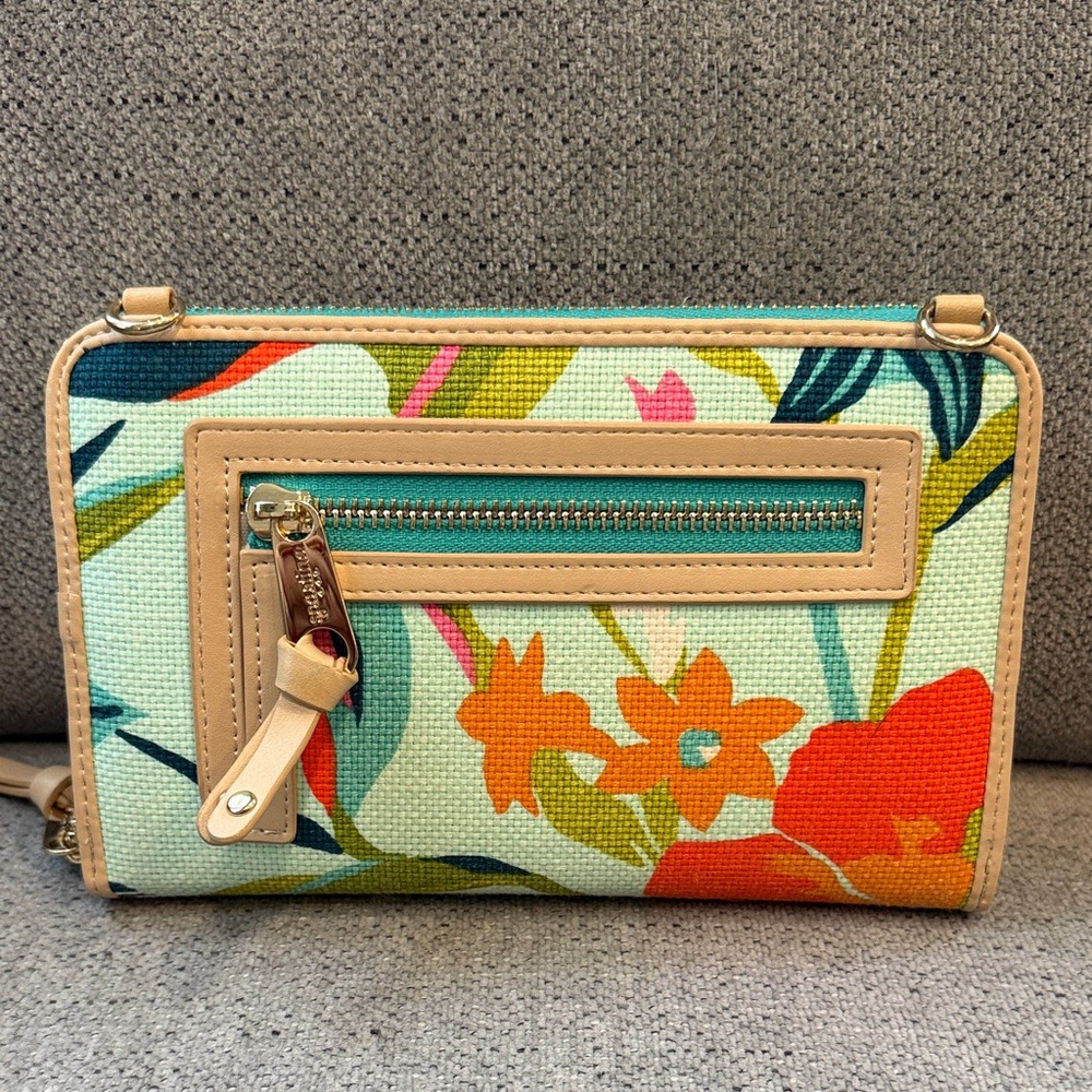 NWOT** Spartina 449 Floral Women's Wallet - Picture 2 of 4